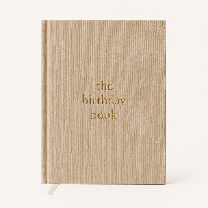 Birthday Memory Book – Birthday Guest Book w/Gold