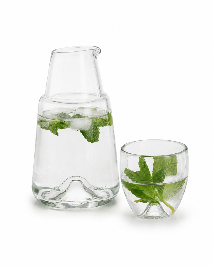 Pebbled Bedside Carafe Set