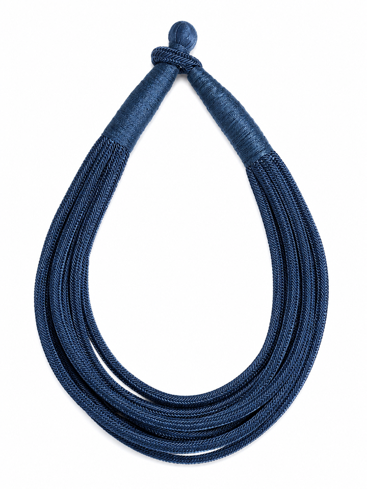 Game Day Blue 8-Strand Necklace