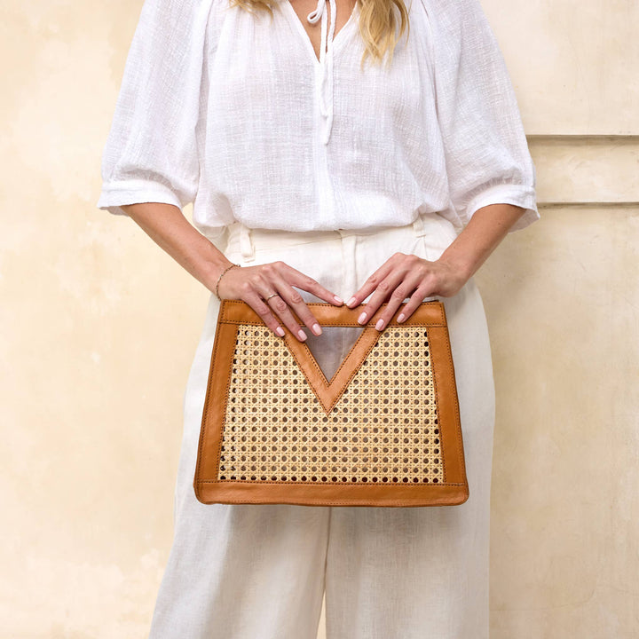 Medium Rattan Handbag