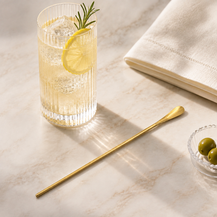 Gold Bar/Cocktail Spoon