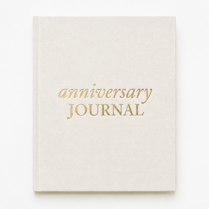 Anniversary Journal | Wedding Book | Gift for Wife or Spouse: Ivory