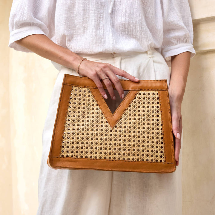 Medium Rattan Handbag