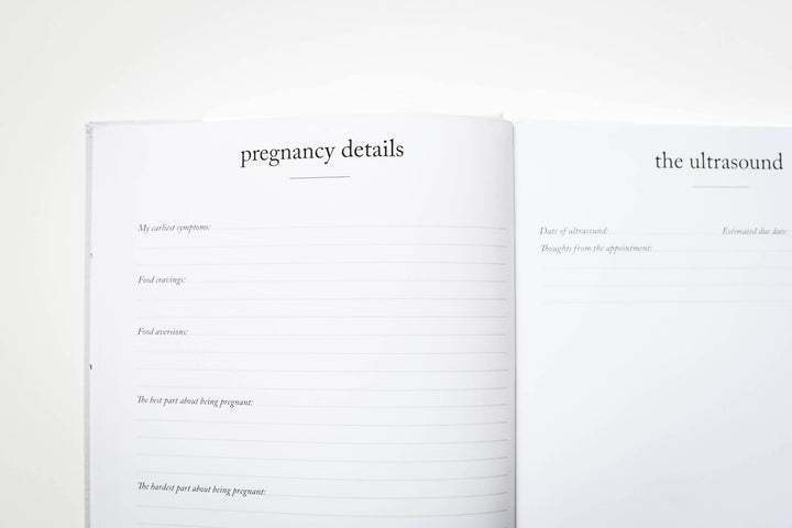 Baby's First Year Memory Book & Photo Album | Cream